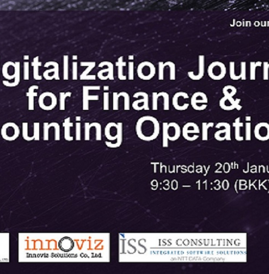 Digitalization Journey for Finance & Accounting Operations